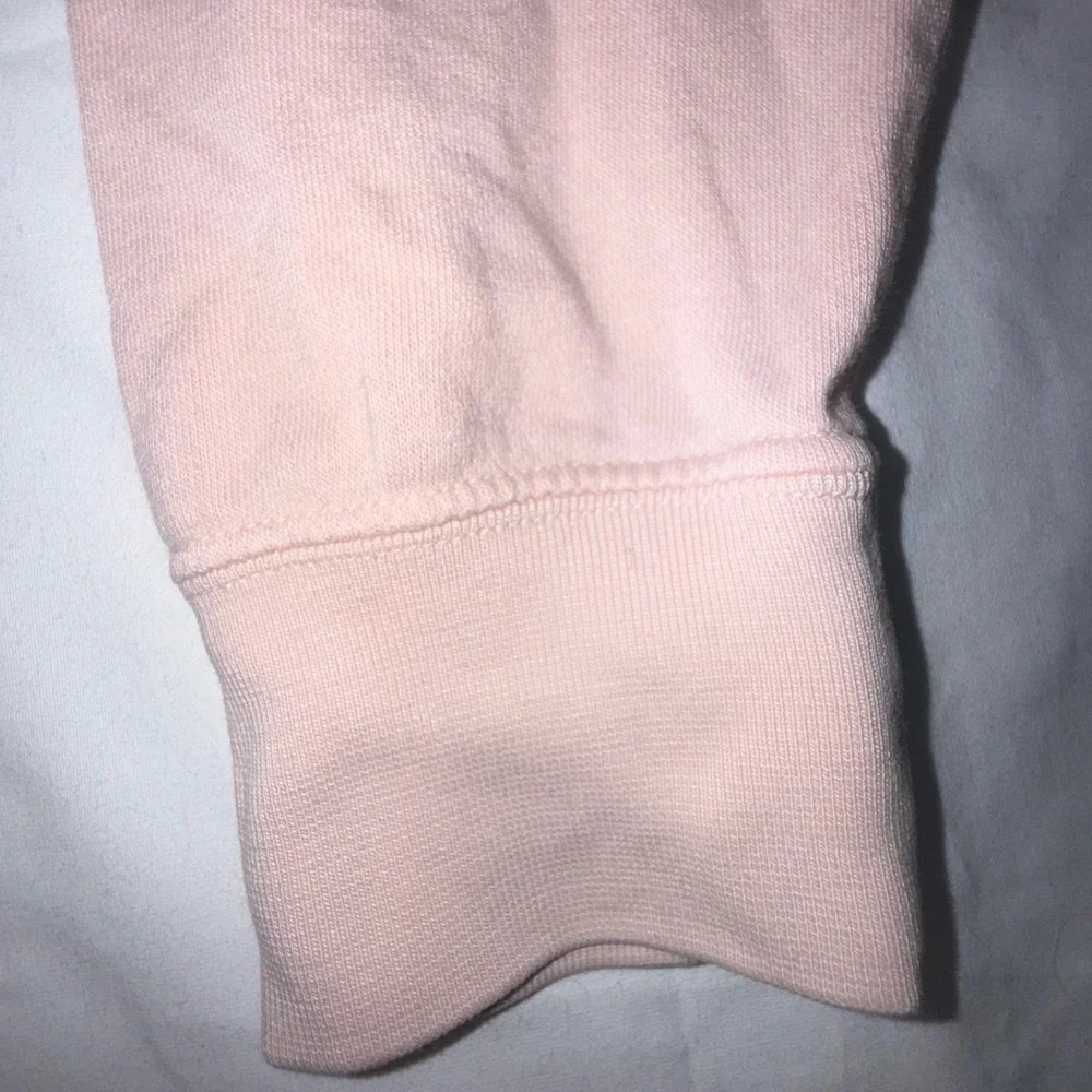 Nike Sportswear Funnel Neck Hoodie Pink Pullover Fleece Logo Mens Medium